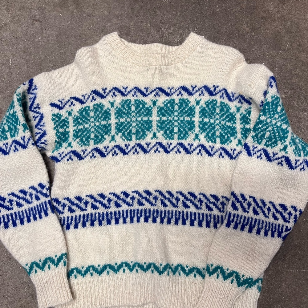 Vintage Pendleton ‘Lobo’ 100% Pure Wool Knit Sweater